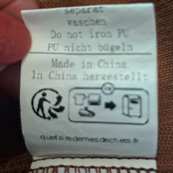 Kancy Kole Brown Corduroy Bib Overall Belted Midi Dress Size Lg - Picture 10 of 10